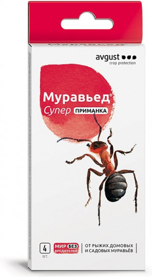 Приманка от садовых и домовых муравьев «Муравьед Супер»
