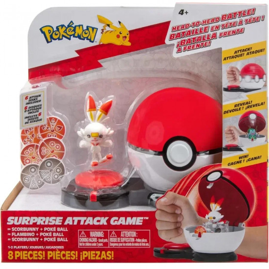 Игра «Покемон. Surprise Attack Scorbunny»