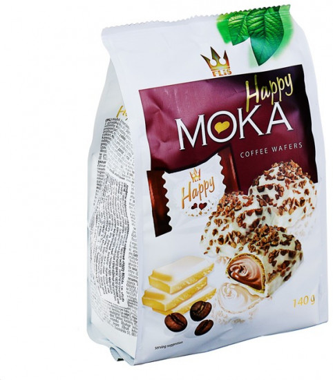Конфеты вафельные с кофейным кремом «Happy Moka»