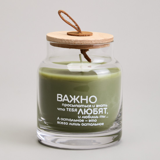Свеча ароматизированная в банке «Urban bamboo»