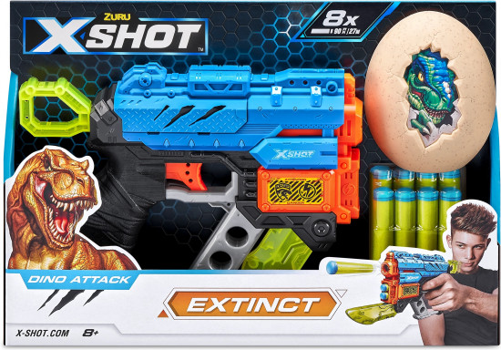 Бластер с аксессуарами «X-Shot Extinct»