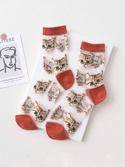 Носки женские «Cat patern»