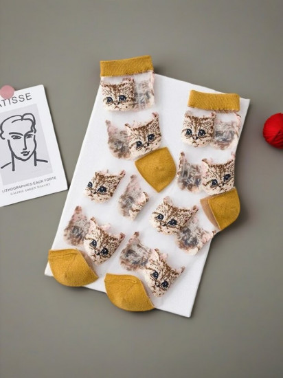 Носки женские «Cat patern»