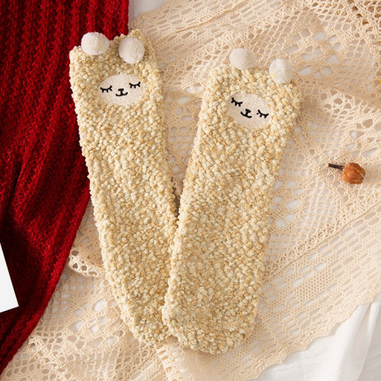 Носки женские «Fluffy lama»