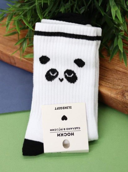 Носки женские «Panda white»