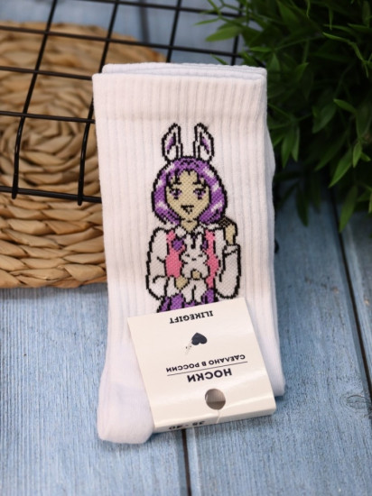Носки женские «Love bunny girl»