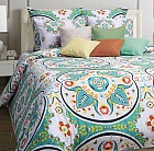 Комплект постельного белья «Blanch» (евро, бязь-люкс, 2 наволочки 70х70, пододеяльник на пуговицах)