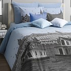 Комплект постельного белья «Istanbul» (евро, бязь-люкс, 2 наволочки 70х70, пододеяльник на пуговицах)