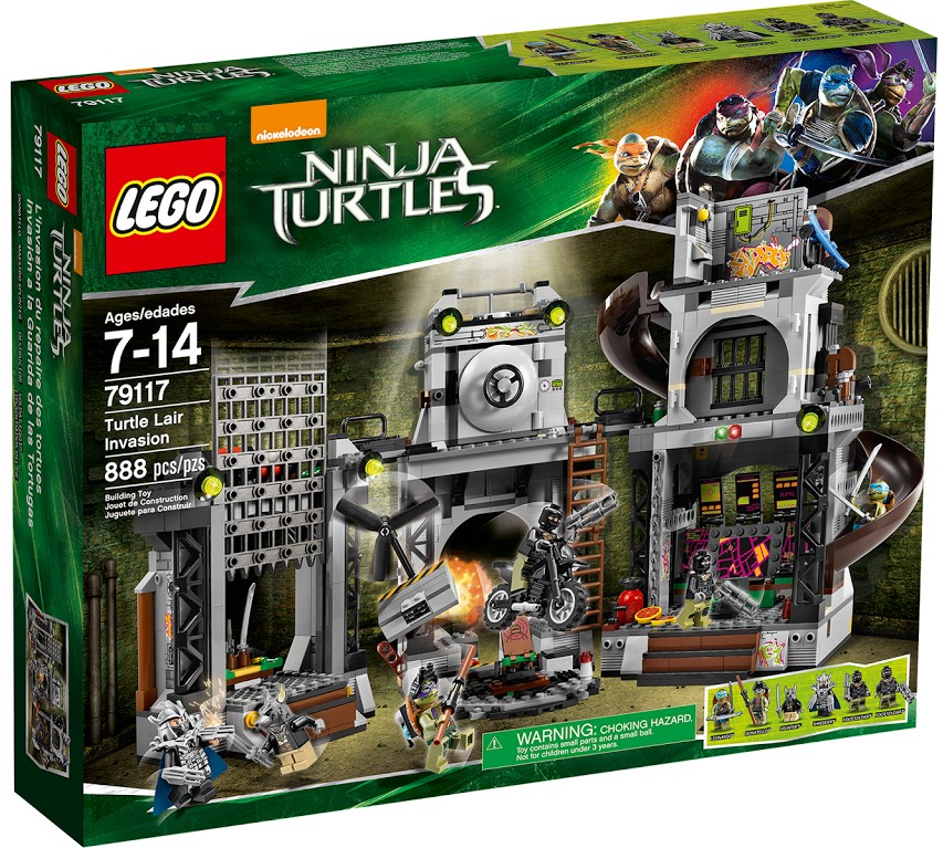 Вторжение в логово черепашек | LEGO Turtles (Черепашки Ниндзя) | LEGO