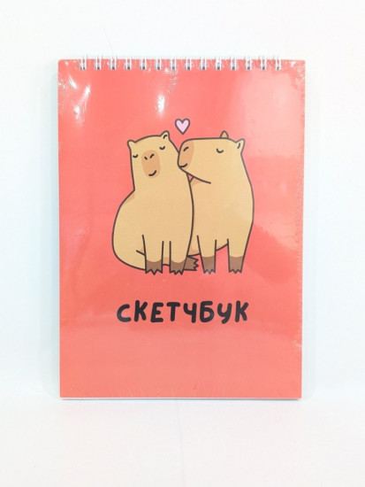 Скетчбук «Capybara love»