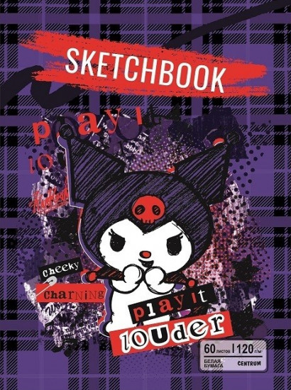 Скетчбук «Kuromi» 