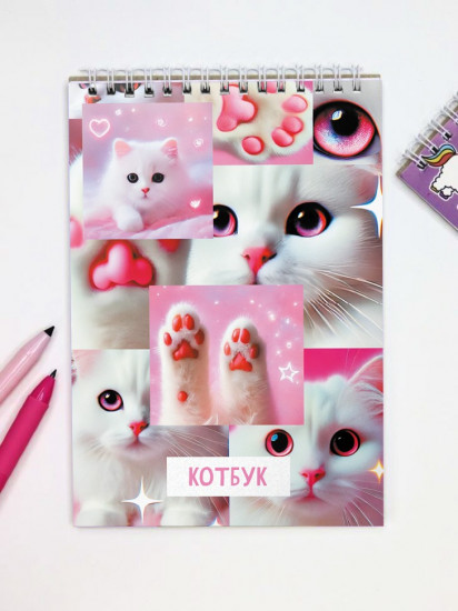 Скетчбук «Котоколлаж»