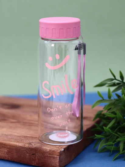 Бутылка спортивная «Smile!»