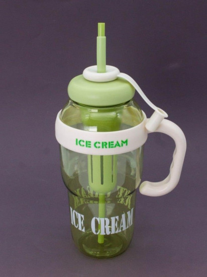 Бутылка с трубочкой «Ice cream»