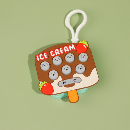 Брелок-антистресс Pop It электронный «Ice Cream»