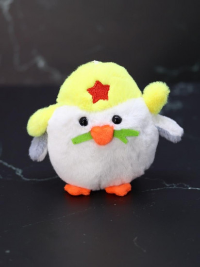 Брелок плюшевый «Chick soldier»  