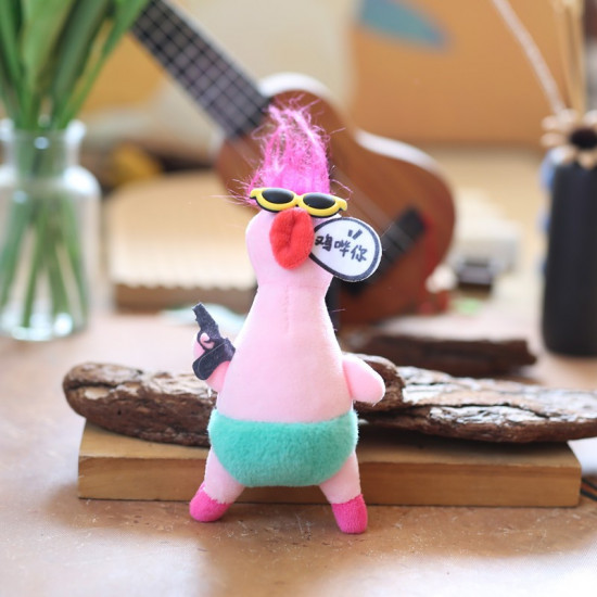 Брелок плюшевый «Killer chick»  