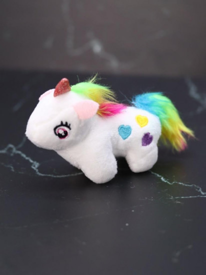 Брелок плюшевый «Unicorn hearts»  