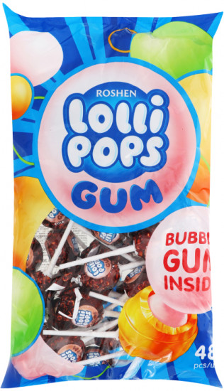 Карамель на палочке «Gum Cola»