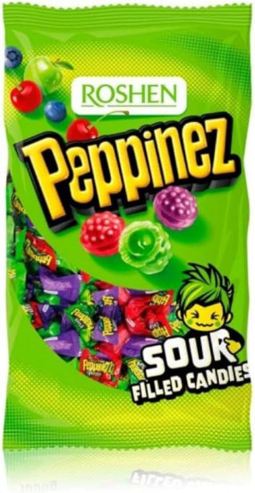 Карамель с фруктово-ягодной начинкой «Peppinezzz»