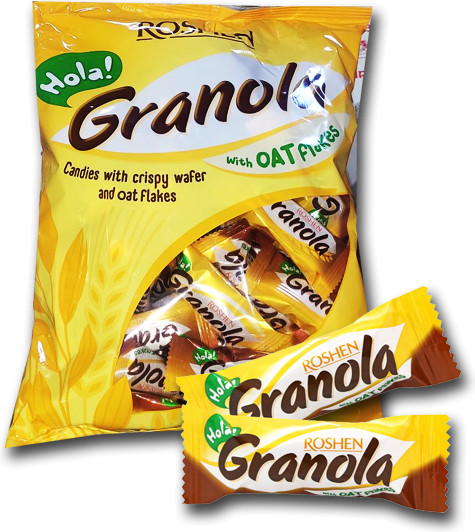 Конфеты злаковые с какао «Hola! Granola»