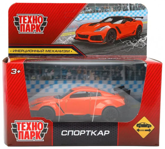 Металлическая модель «Спорткар»