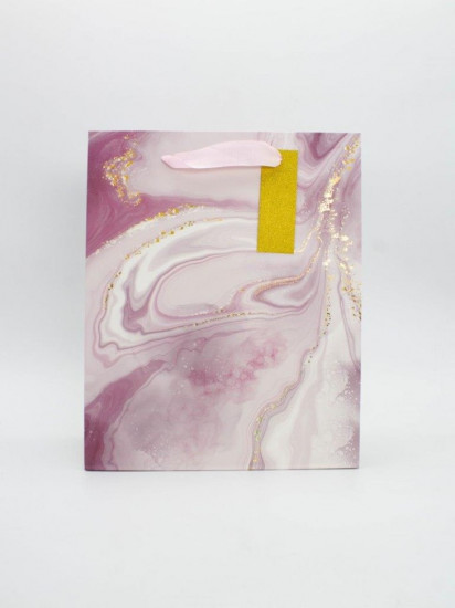 Пакет подарочный «Marble streaks»