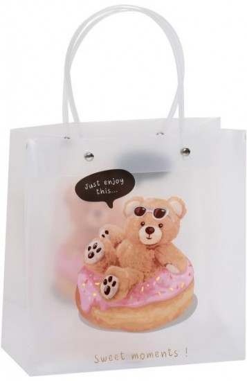 Пакет подарочный прозрачный «Bear»