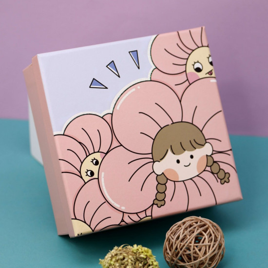 Коробка подарочная «Girl flowers»