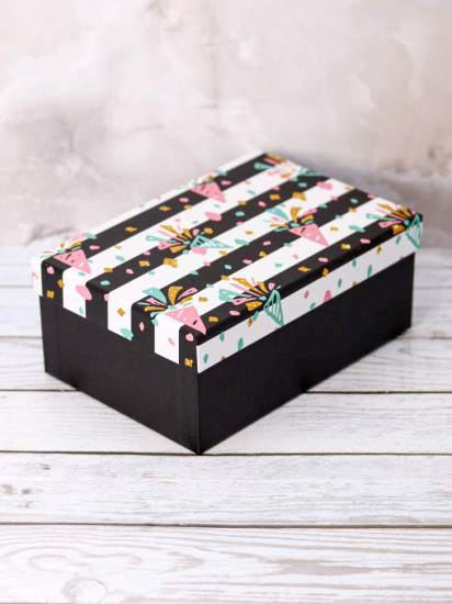 Коробка подарочная «Festive confetti»