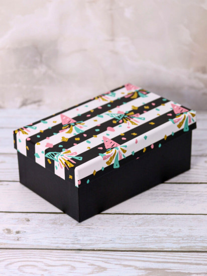 Коробка подарочная «Festive confetti»