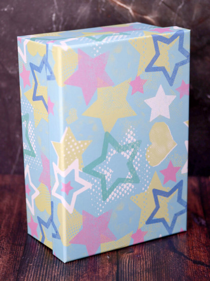 Коробка подарочная «Stars and hearts»