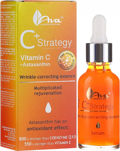 Эссенция для лица на основе витамина С против морщин «C+ Strategy Wrinkle Correcting Essence Gel Serum»