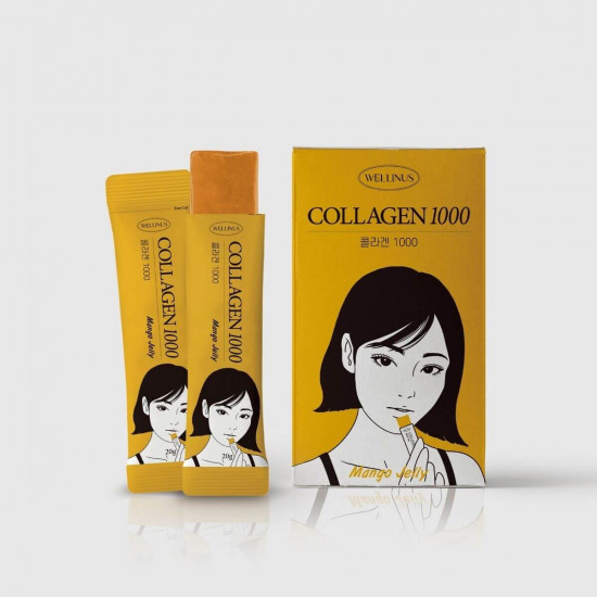 Коллаген в желе со вкусом манго «Collagen 1000 Mango Jelly»