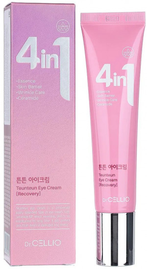 Укрепляющий крем для век с керамидами «Teunteun Eye Cream»