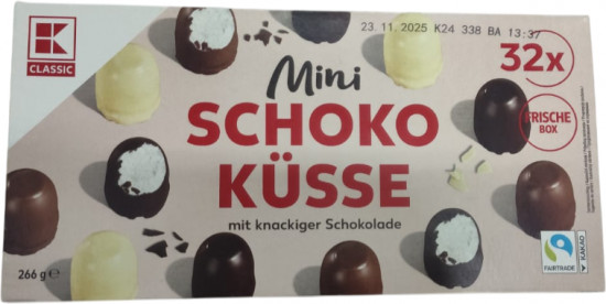Шоколадные конфеты «Mini Schoco Kusse»