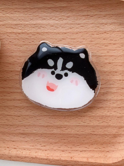 Попсокет «Black-white Dog»