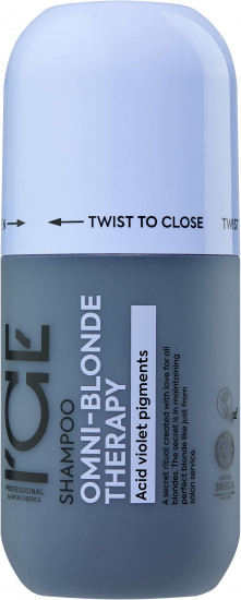 Шампунь для светлых волос тонирующий «Omni-blond Therapy Shampoo»