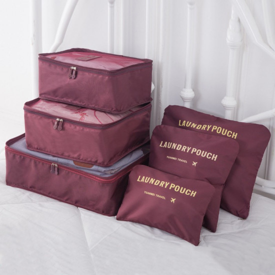 Набор органайзеров для путешествий «Laundry pouch»