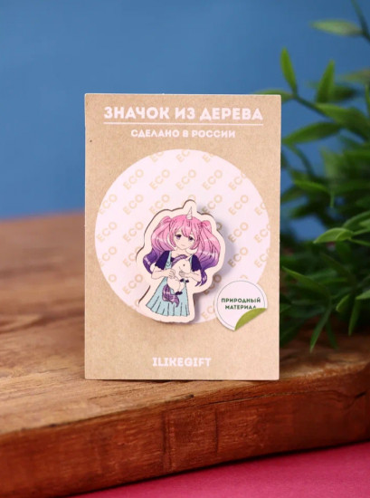 Значок «I'm unique unicorn girl»