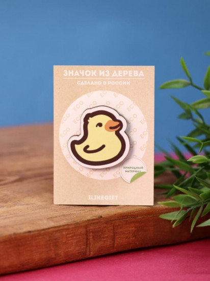 Значок «Lovely duck»