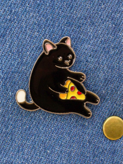 Значок «Pizza cat»