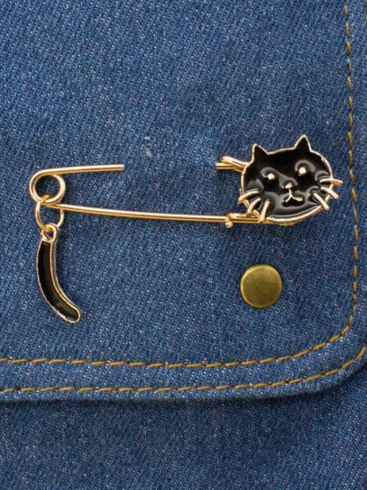 Значок-булавка «Pin cat»