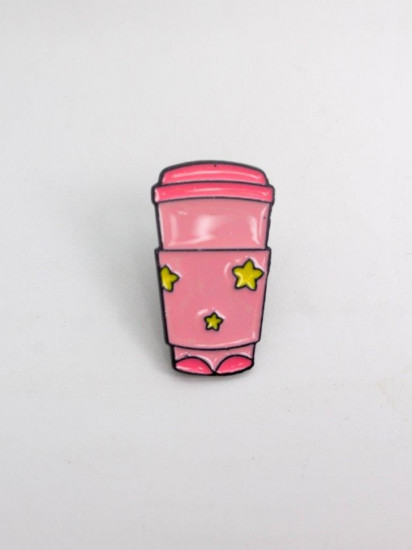 Значок «Pink coffee»