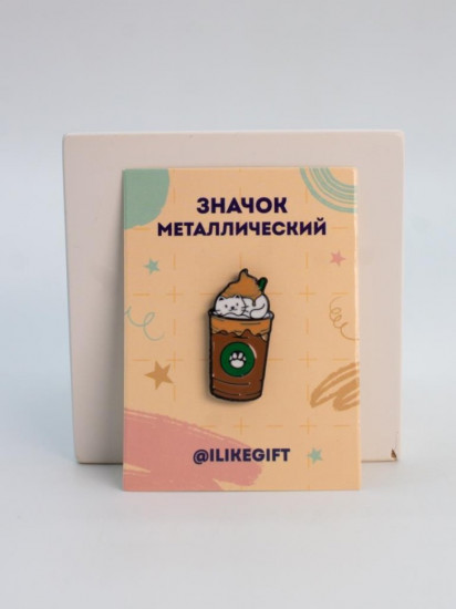 Значок «Coffee catpuccino»