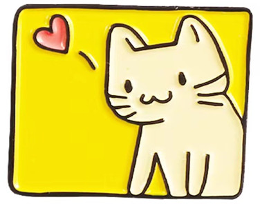 Значок «Cat in love»