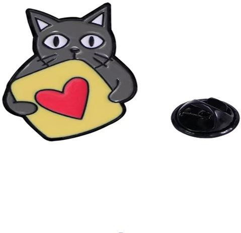 Значок «The romantic cat»