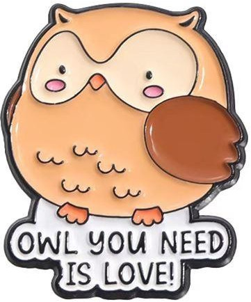 Значок «Owl you need is love»