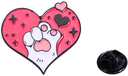 Значок «Cat's paw in the heart»