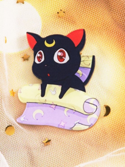 Значок «Sleepy Magic Cat»